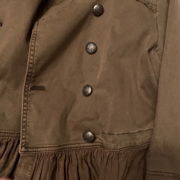 Free people military style jacket - Picture 2 of 4